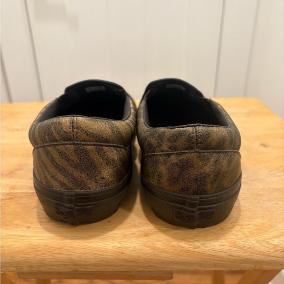 Vans Vault X Needles slip On Animal Print Gold Hardware Size 8M/10W main image 6